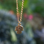 Load image into Gallery viewer, Hamsa Necklace
