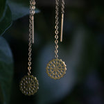 Load image into Gallery viewer, Mandala Threader Earrings
