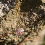 Load image into Gallery viewer, Rose Heart Necklace
