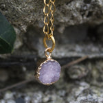 Load image into Gallery viewer, Stone Pendant with Renée Chain
