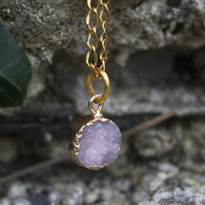 Stone Pendant with Renée Chain