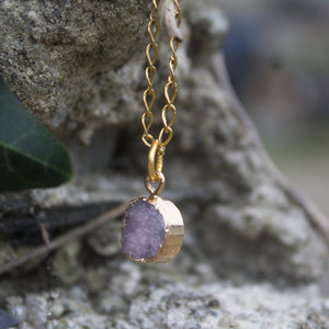 Stone Pendant Necklace