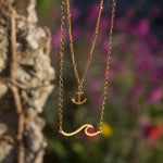 Load image into Gallery viewer, Anchor Choker Necklace
